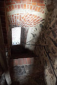 Interiors of Round tower of Raseborg Castle