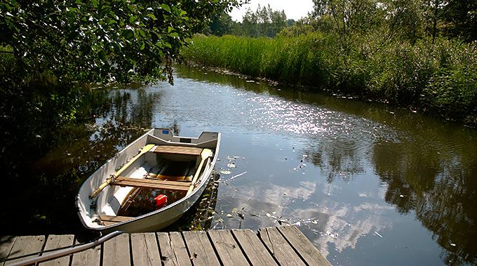 River near to the Raseborg castle