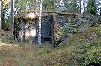 Machine gun bunker of Salpa line