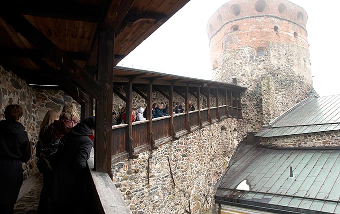 Towers of Savonlinna Fortress