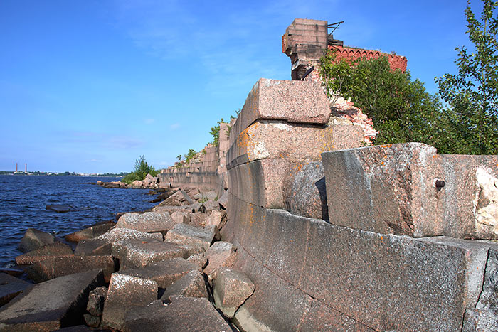 Western front of Fort Pavel I - Southern Forts