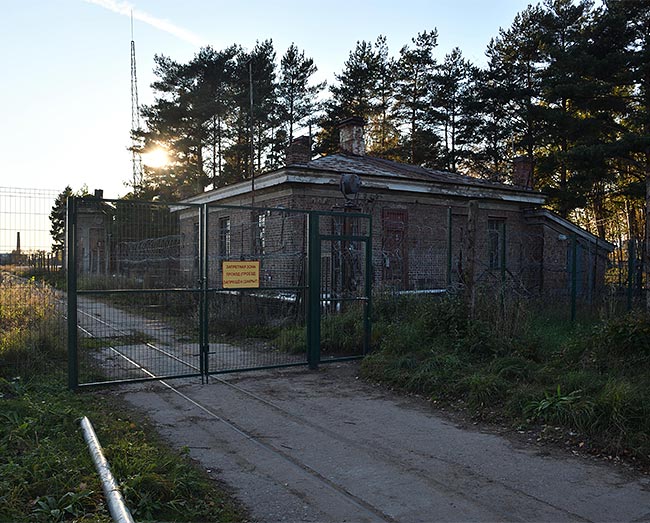 Guardhouse at Kotlin island - Southern Forts