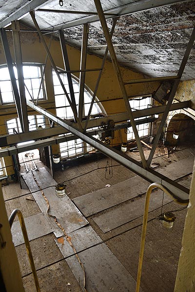 Workshop view from the upper tier - Southern Forts