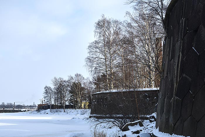 Rear part of the fort - Southern Forts