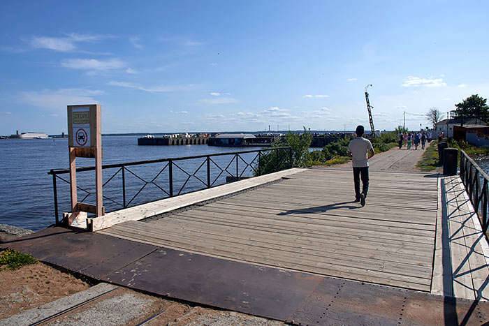 Bridge on the dam - Southern Forts