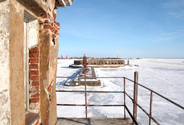 On the bridge of the raid post - Southern Forts