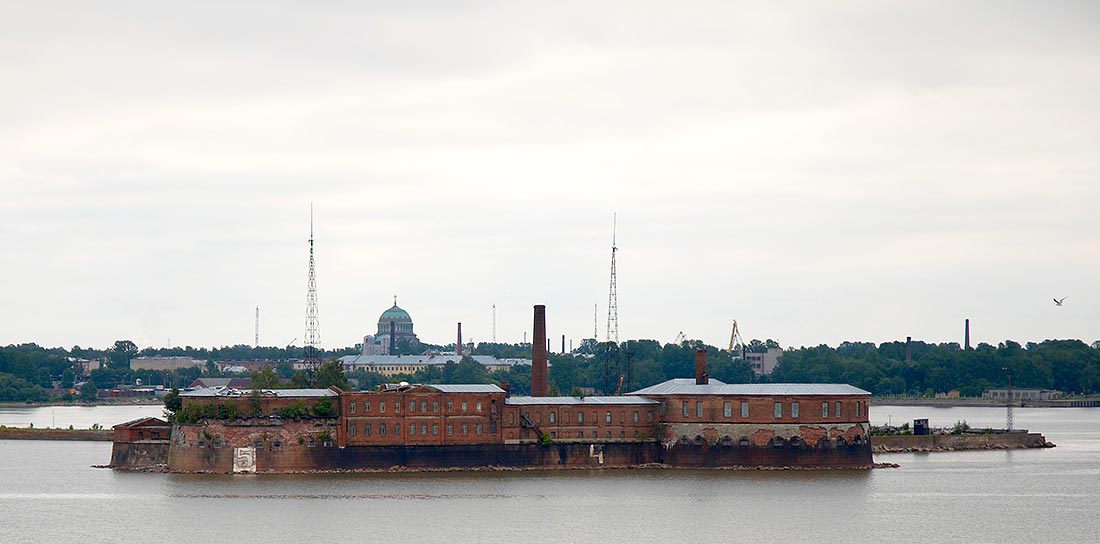 View of Fort Peter I  from the roof of Fort Alexander - Southern Forts