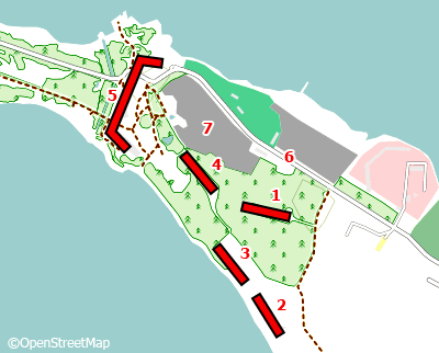 Foreland batteries of Kronstadt