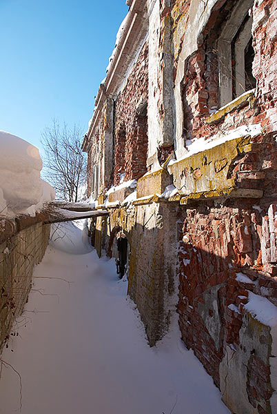 Rearward wall - Southern Forts