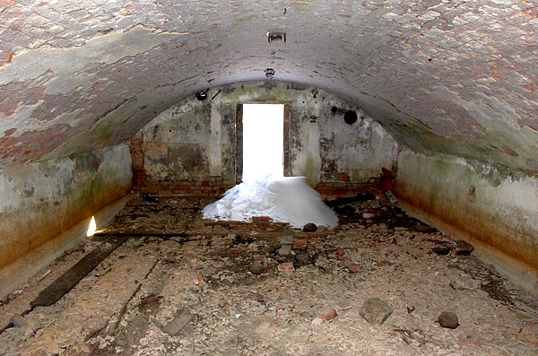 Powder magazine interiors - Southern Forts