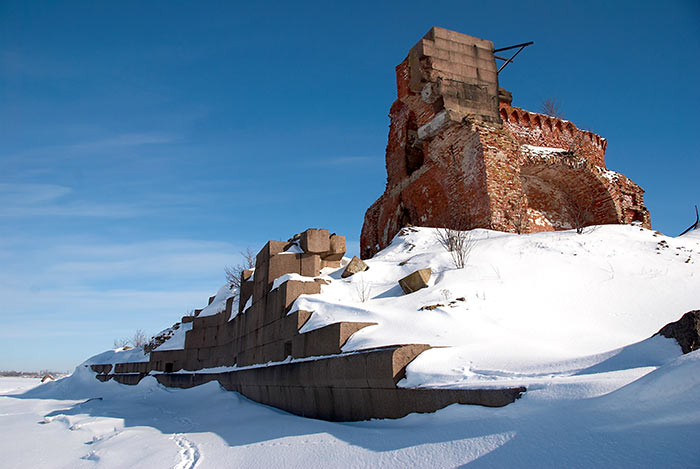 #2 - Western front of the fort