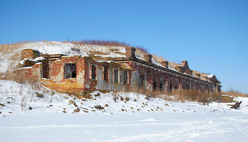 Artillery battery of Fort No. 2 south - Southern Forts