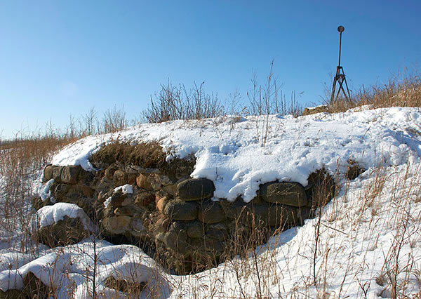 Gun's emplacement basement - Southern Forts