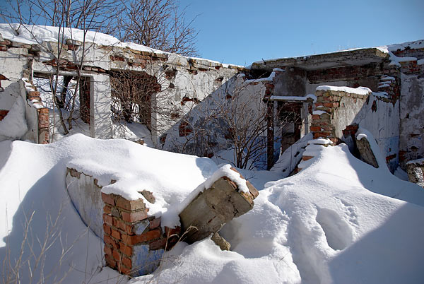 Guard house ruins - Southern Forts