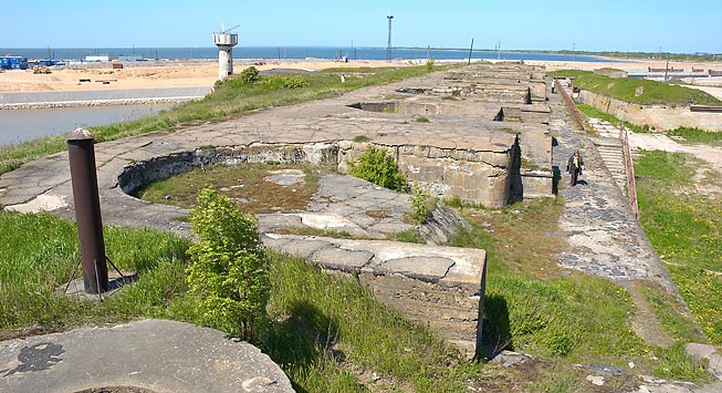 6-inch Canet guns battery - Southern Forts