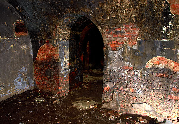 Ugly vaults of the powder magazine - Southern Forts