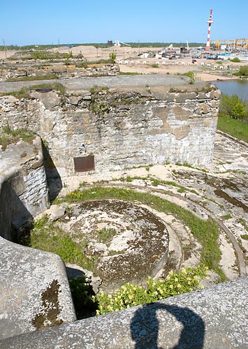 Artillery position - Southern Forts