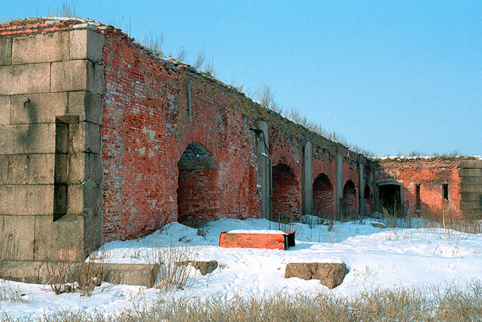 #4 - Вид батареи с тыла