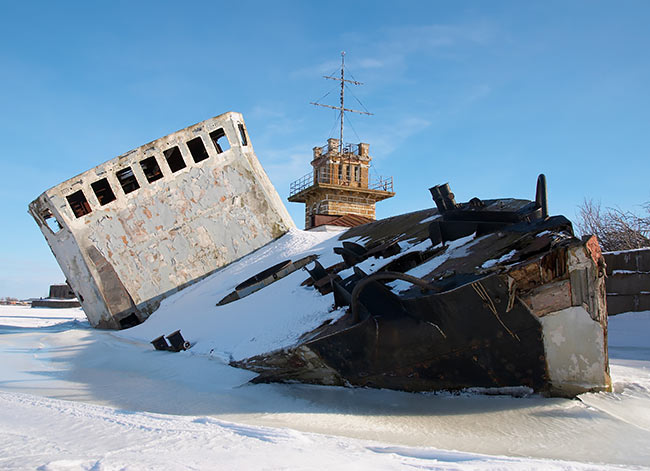 Old ship's cemetery - Southern Forts