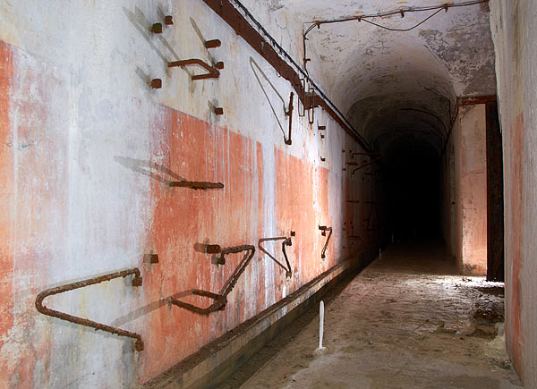 Gallery of left flank of the fort - Southern Forts