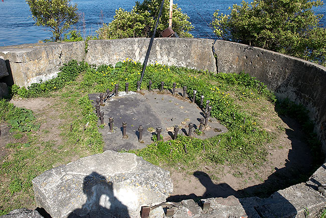 Artillery position - Shlisselburg