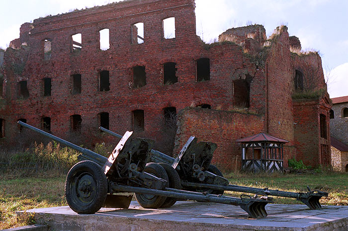 Anti-tank guns - Shlisselburg