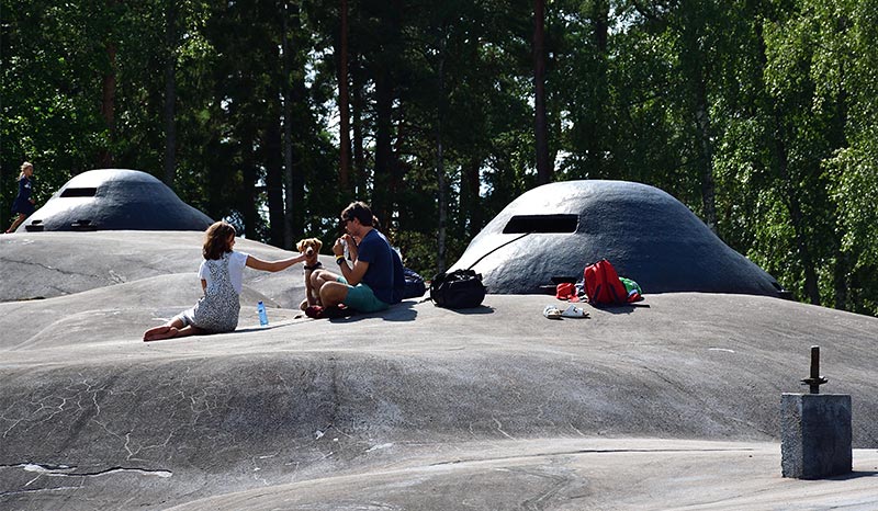 Picnic at the fort - Fort Siarö