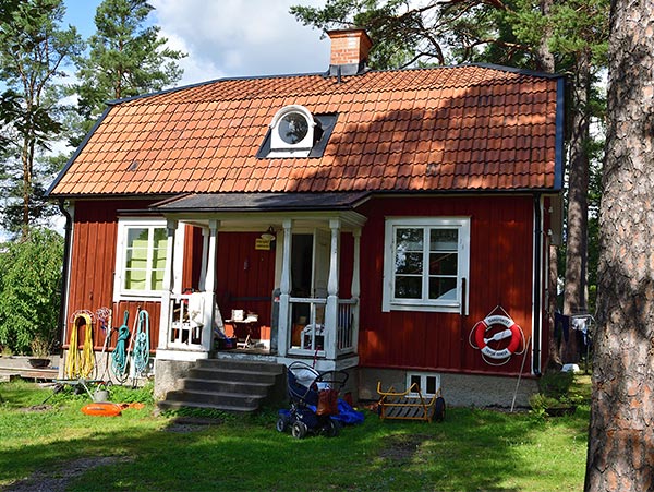 Residential building on the island - Fort Siarö