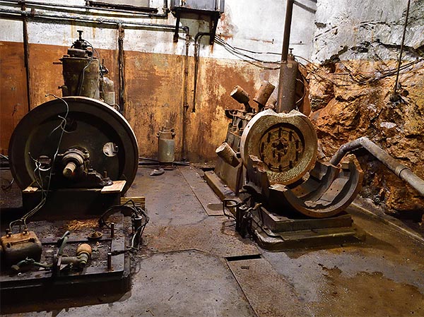 Engine room - Fort Siarö