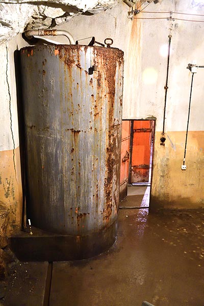 Fuel oil tank - Fort Siarö