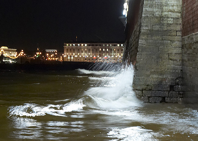 Raging waves - Peter and Paul Fortress