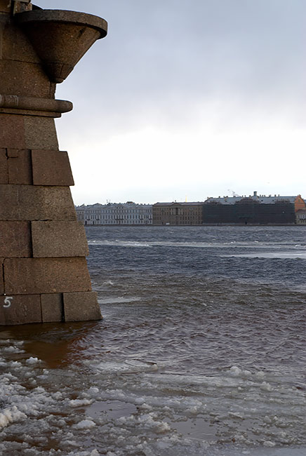 Walls of Alekseevsky ravelin - Peter and Paul Fortress