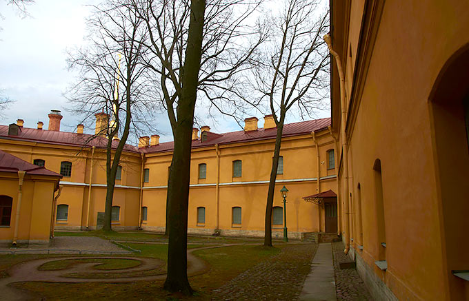 Prison yard of Trubetskoy Bastion