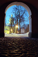 Arc of Nevskie Gates of Peter and Paul Fortress