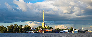 Summertime in Peter and Paul Fortress
