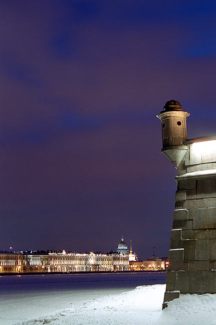 Sentinel post on  Naryshkinskij bastion - Peter and Paul Fortress