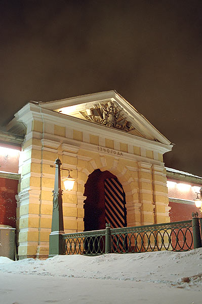 Ioannovskie gate - Peter and Paul Fortress