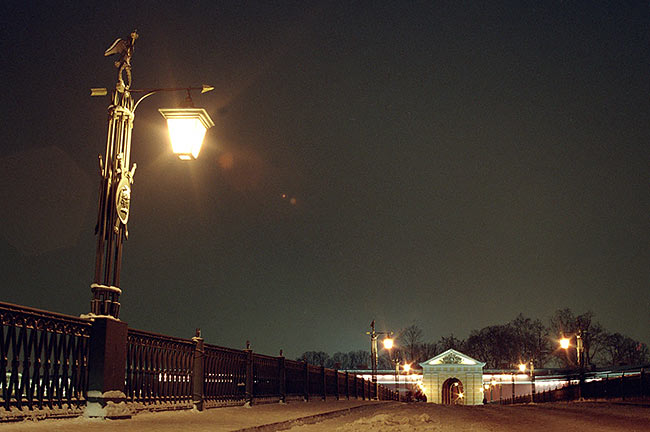 Ioannovskij bridge - Peter and Paul Fortress