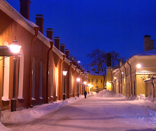 Way down the Nevskaya curtain - Peter and Paul Fortress