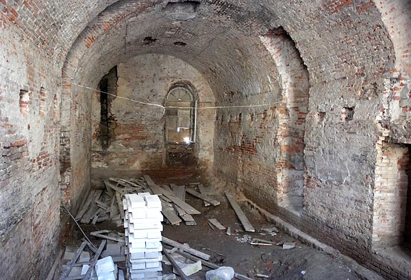 Nevskaya curtain's casemate - Peter and Paul Fortress