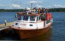 Boat to Svarholm