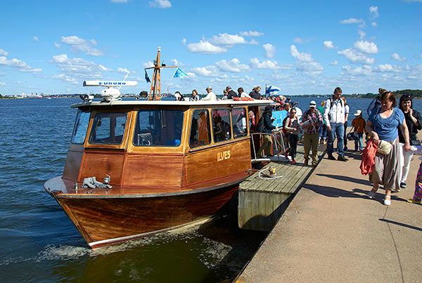 Jetty on Vallisaari - Sveaborg