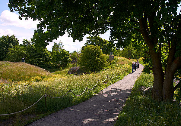 General sight of battery #1 - Sveaborg