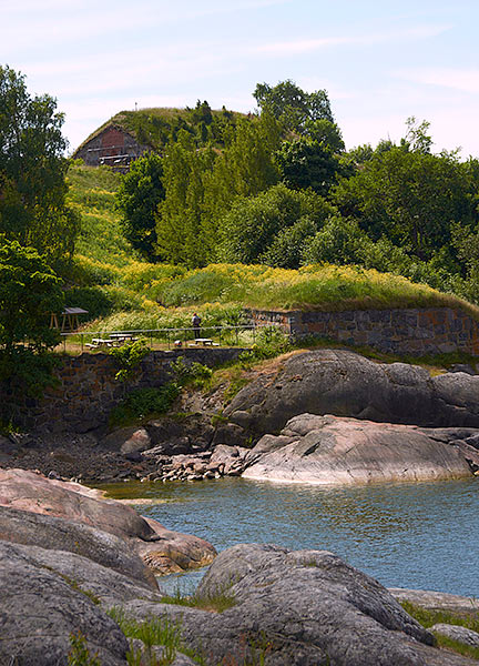 Sight of the batteries 2 & 3 - Sveaborg