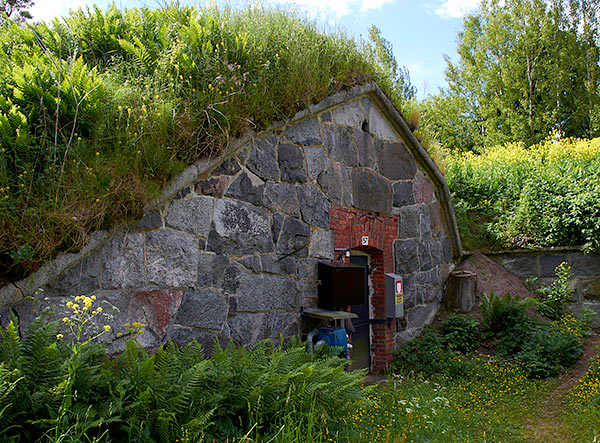 Powder magazine of battery 2 - Sveaborg