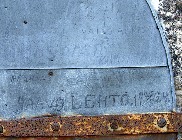 Old inscription - Sveaborg