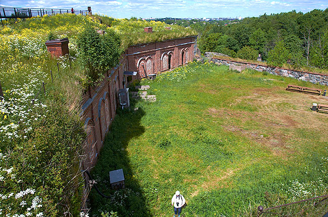 Courtyard of battery   No. 6 - Sveaborg