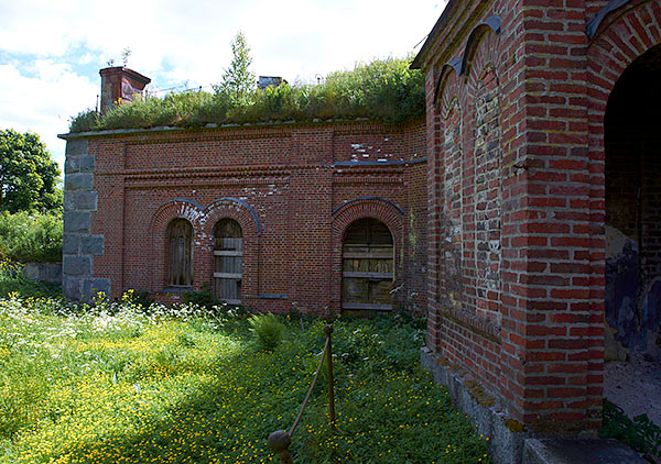 Left flank of the battery No6 - Sveaborg