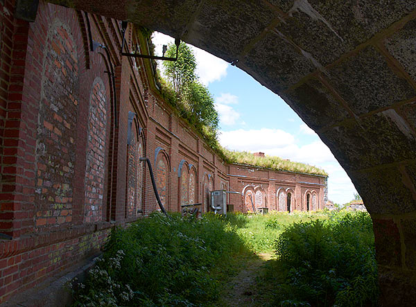 Right flank of the battery N6 - Sveaborg