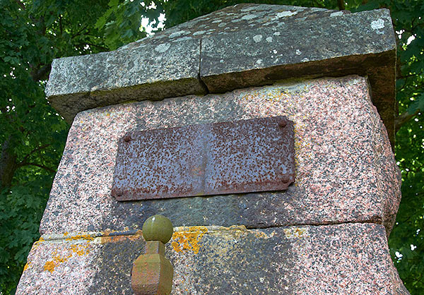 #52 - Memorial plaque